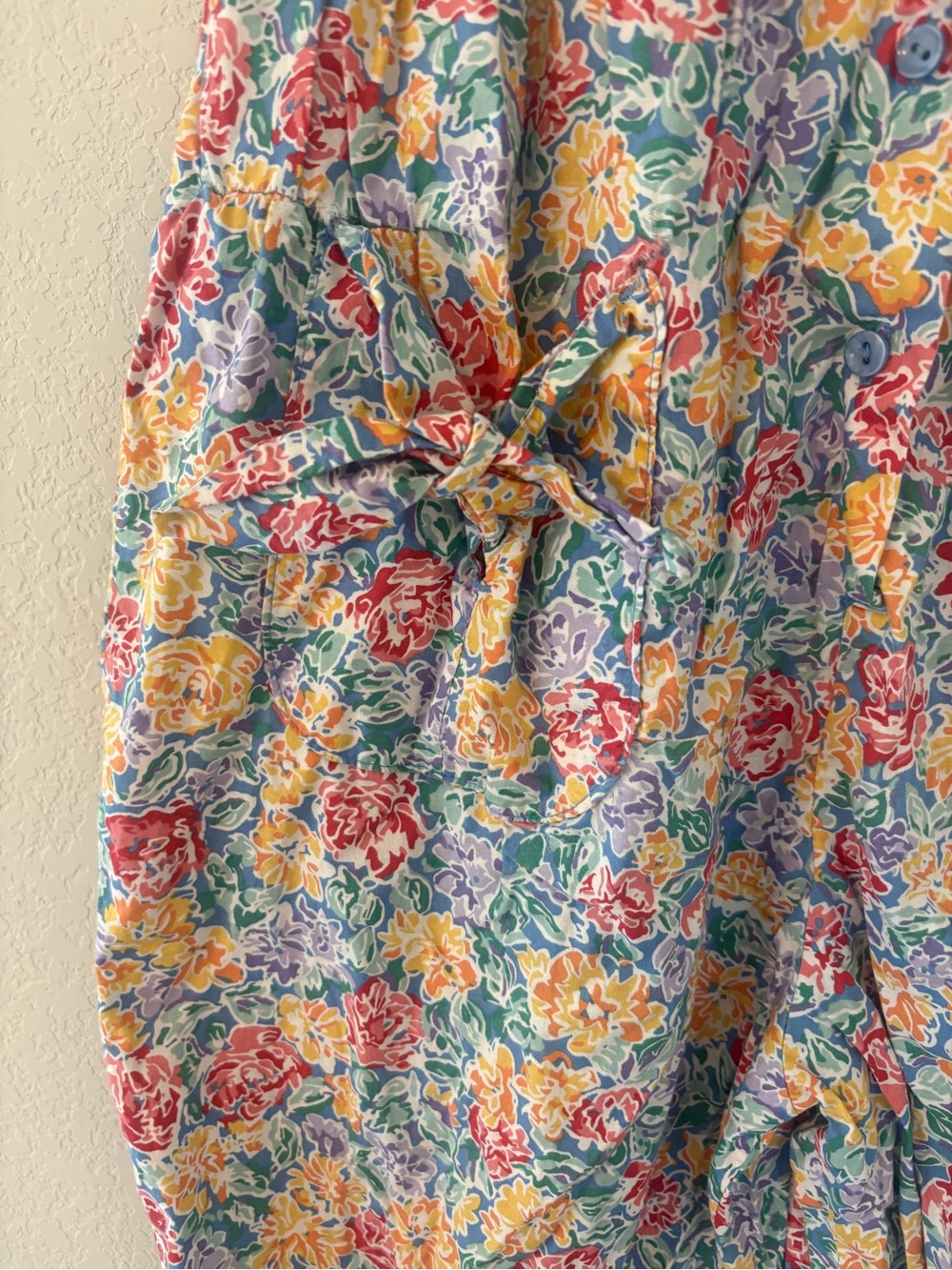 Vintage Laura Ashley Mother and Child Girls Sleeveless Jumper Romper 90's - Picture 4 of 9